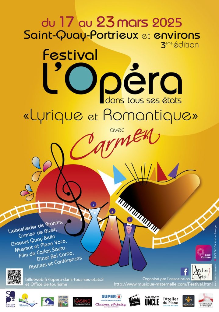 Affiche du festival L'Opéra dans tous ses états, édition 2025