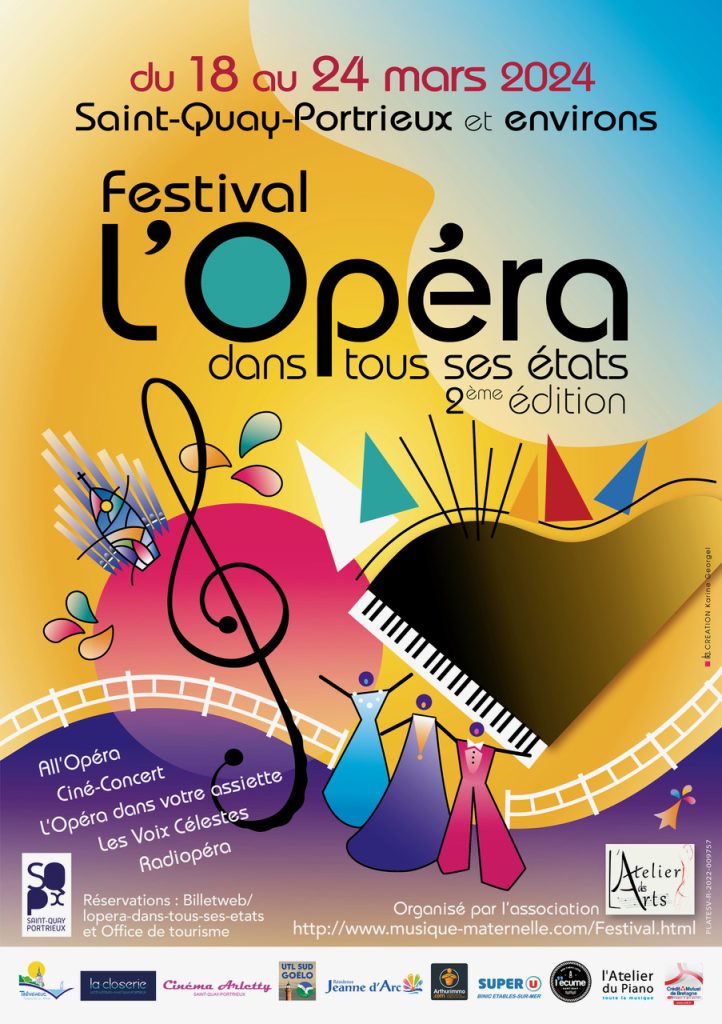 Affiche du festival L'Opéra dans tous ses états, édition 2024