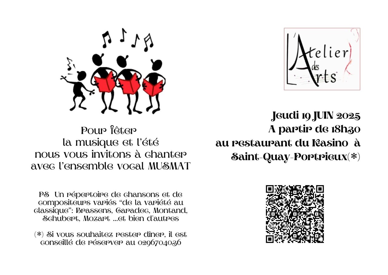Rejoindre l'ensemble vocal Musmat