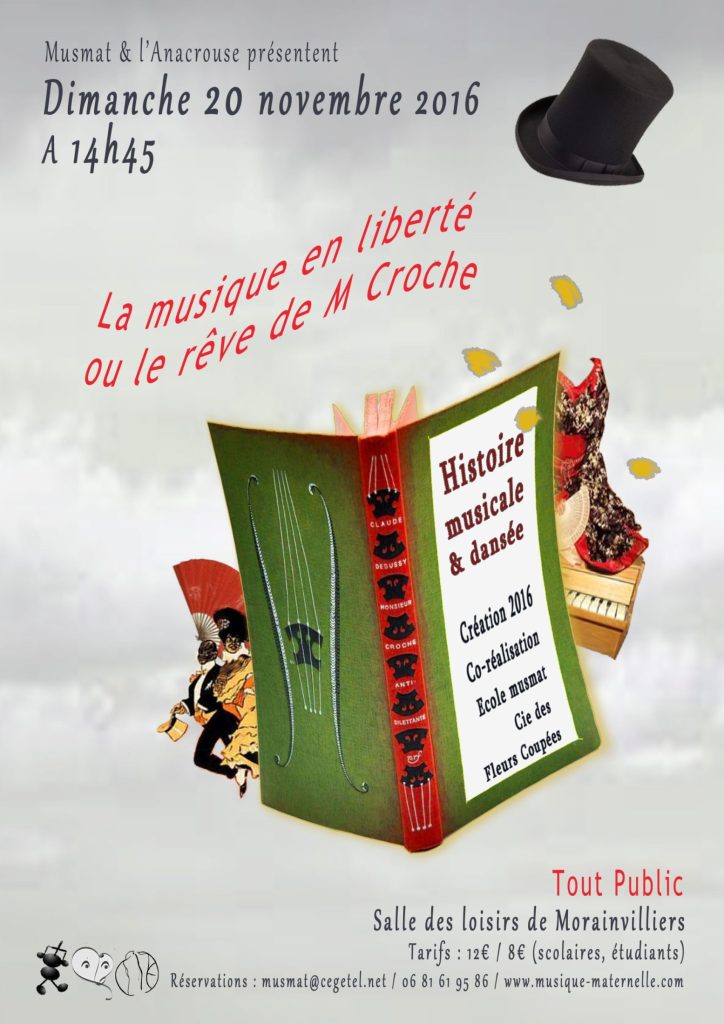 Affiche « Le rêve de Monsieur Croche »