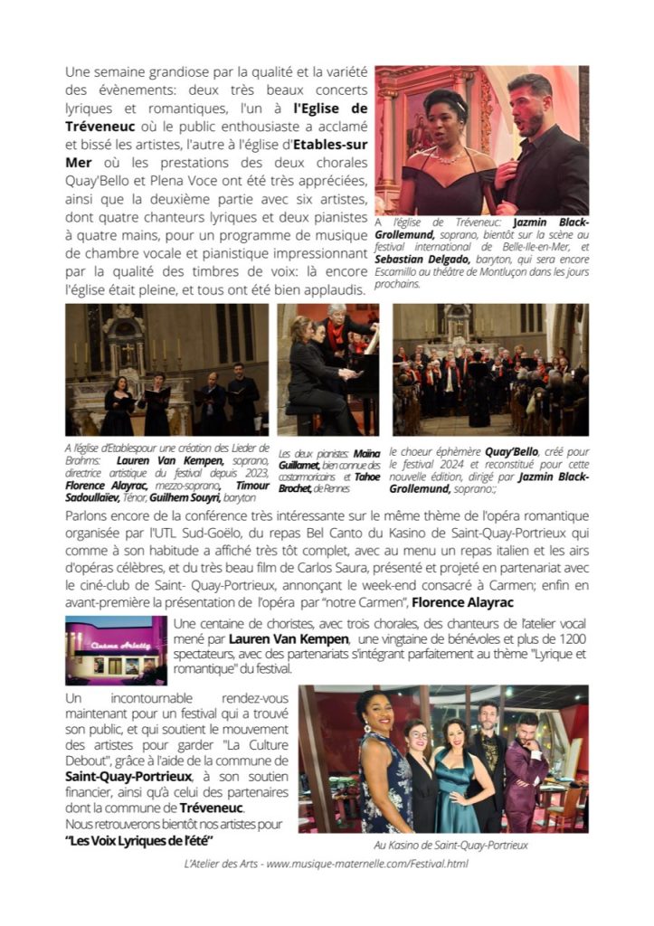 Bilan du festival 2024-2025, page 2