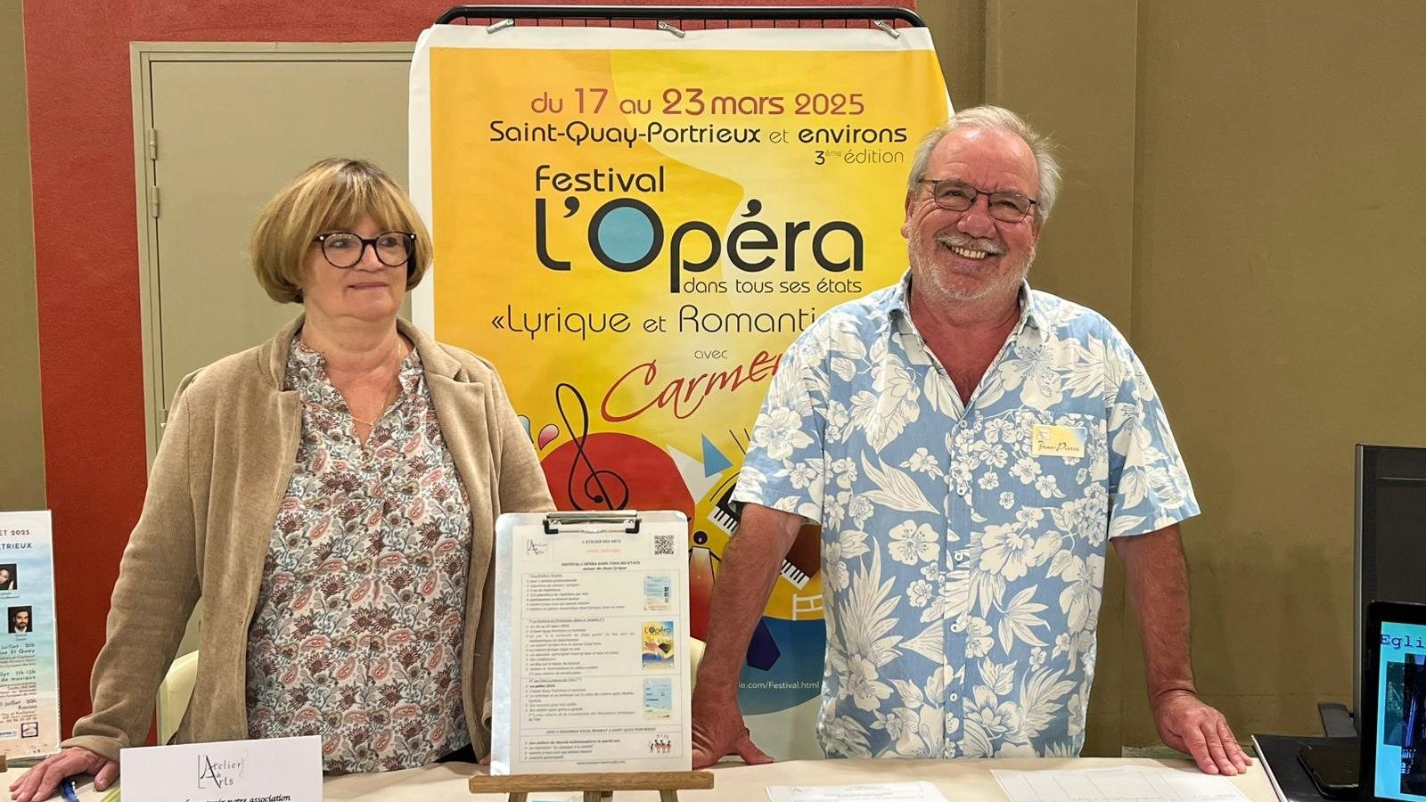 Evelyne et Jean-Pierre vous recevront au forum des associations 2026