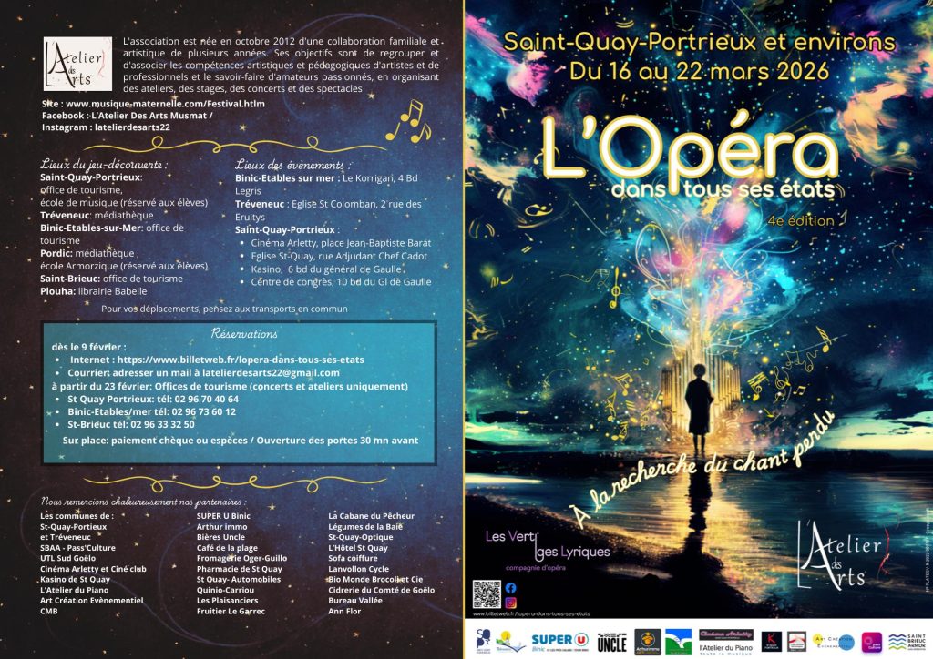 Couverture du programme du festival L'Opéra dans tous ses états 2026
