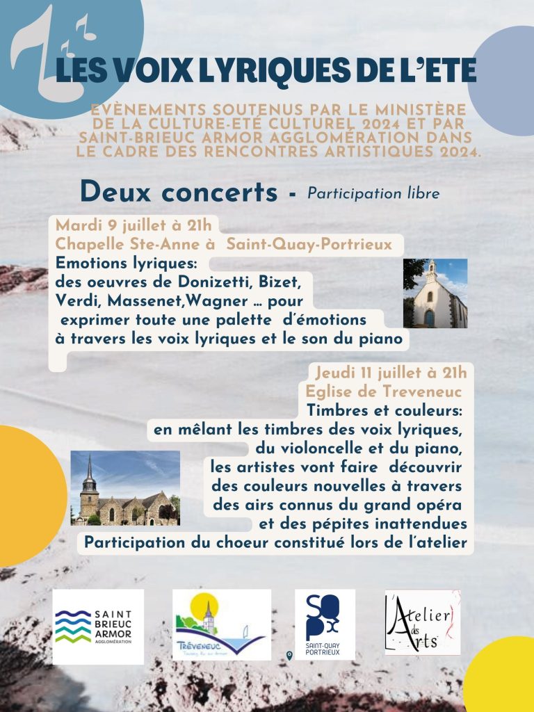 Les deux concerts des Voix Lyriques de l'été 2024