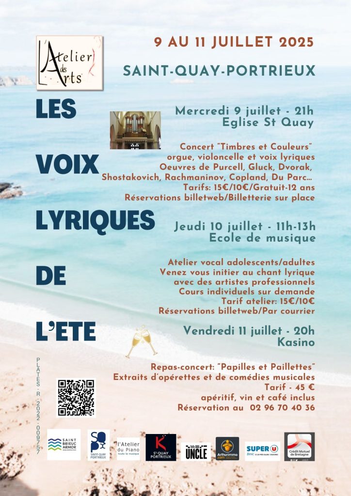Programme et tarifs des Voix Lyriques de l'été 2025